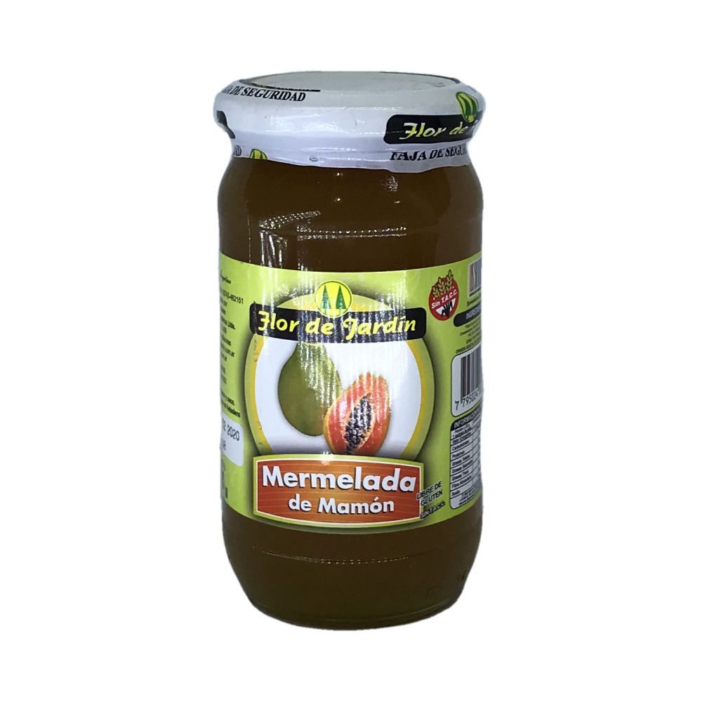 MERMELADA MAMON FLOR DE JARDIN X 425 GRS