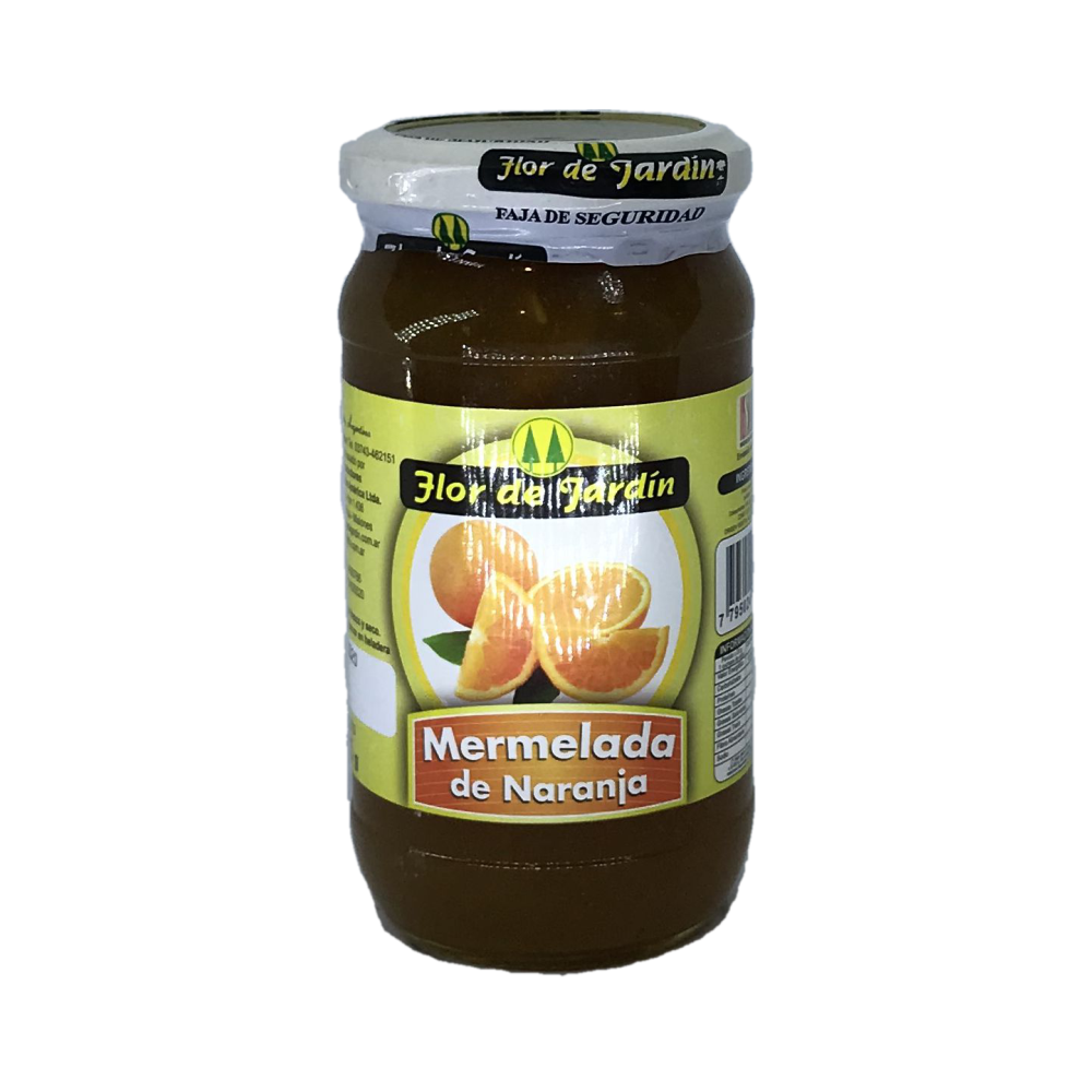 MERMELADA NARANJA FLOR DE JARDIN X 425 GRS