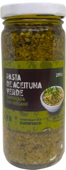 PASTA ACEITUNA VERDE CUCHIYACO X 200 GRS