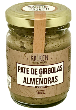 PATE GIRGOLAS CON ALMENDRAS KAIKEN X 90 GRS