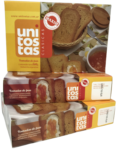 ​​​​UNITOSTAS CLASICAS X 140GRS