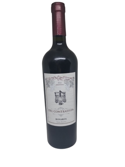 VINO BONARDA DEL CONTRATISTA X 750 ML
