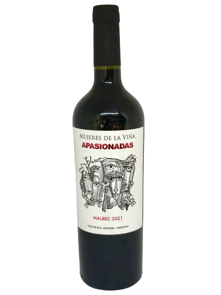 ​​VINO MALBEC MUJERES DE LA VIÑA APASIONADAS X 750 CC