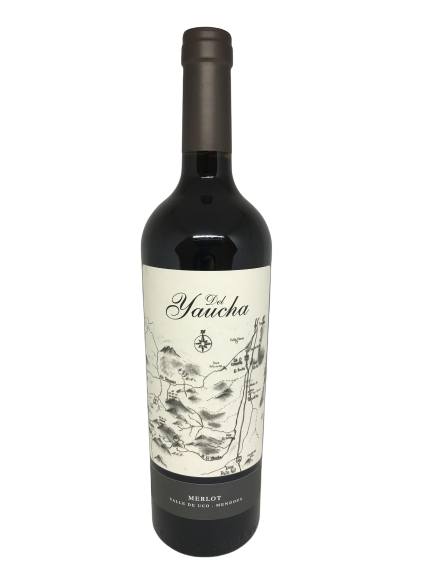 VINO MERLOT DEL YAUCHA X 750 ML