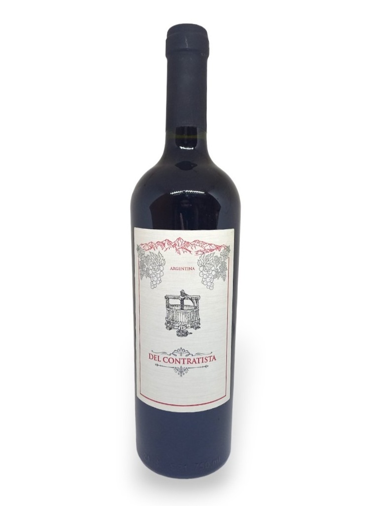 VINO TINTO DEL CONTRATISTA X 750 ML