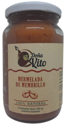 [p0667] MERMELADA MEMBRILLO DONA VITO X 450 GRS