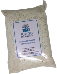 [p2807] HARINA DE POROTO NEGRO AGROECOLOGICA ALUNA DEL MONTE X 500 GRS