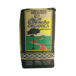[p0394] YERBA MATE ORGANICA PAPEL LA OBEREÑA X 500 GRS