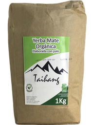 [p0404] YERBA MATE ORGANICA TAIHANG X 1 KG