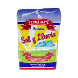 [p0407] YERBA MATE SOL Y LLUVIA X 2 KG