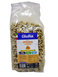 [p0036] FIDEOS FUSILLI INTEGRAL CURCUMA GIULIA X 500 GRS